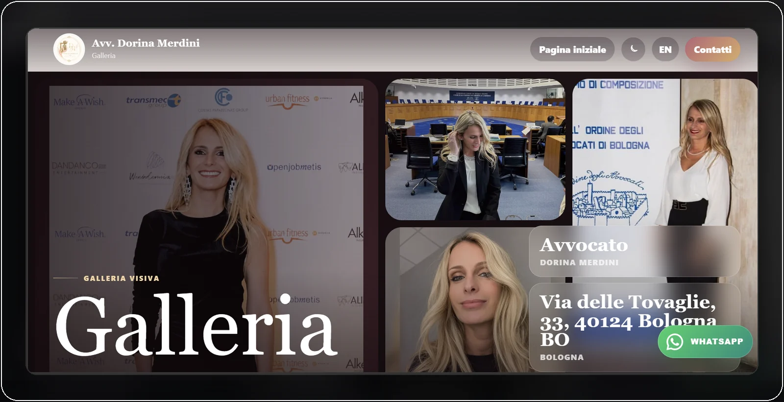 Dorina Merdini gallery screenshot